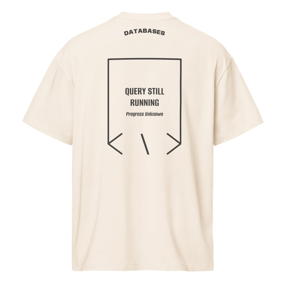 Query Still Running — Vintage White Vintage Black back mockup