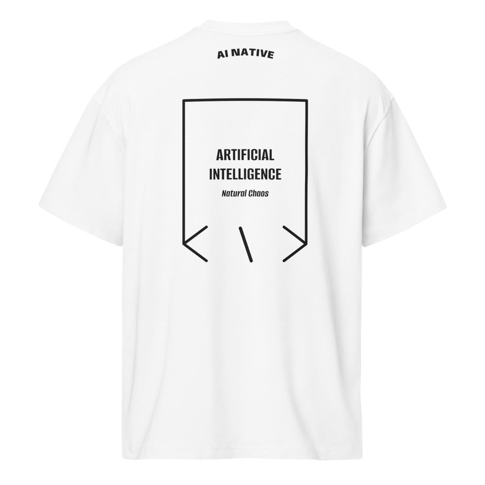 Artificial Intelligence — White Black back mockup