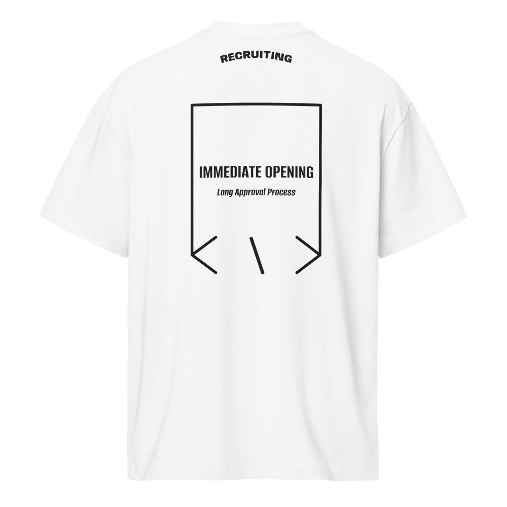 Immediate Opening — secondary back mockup