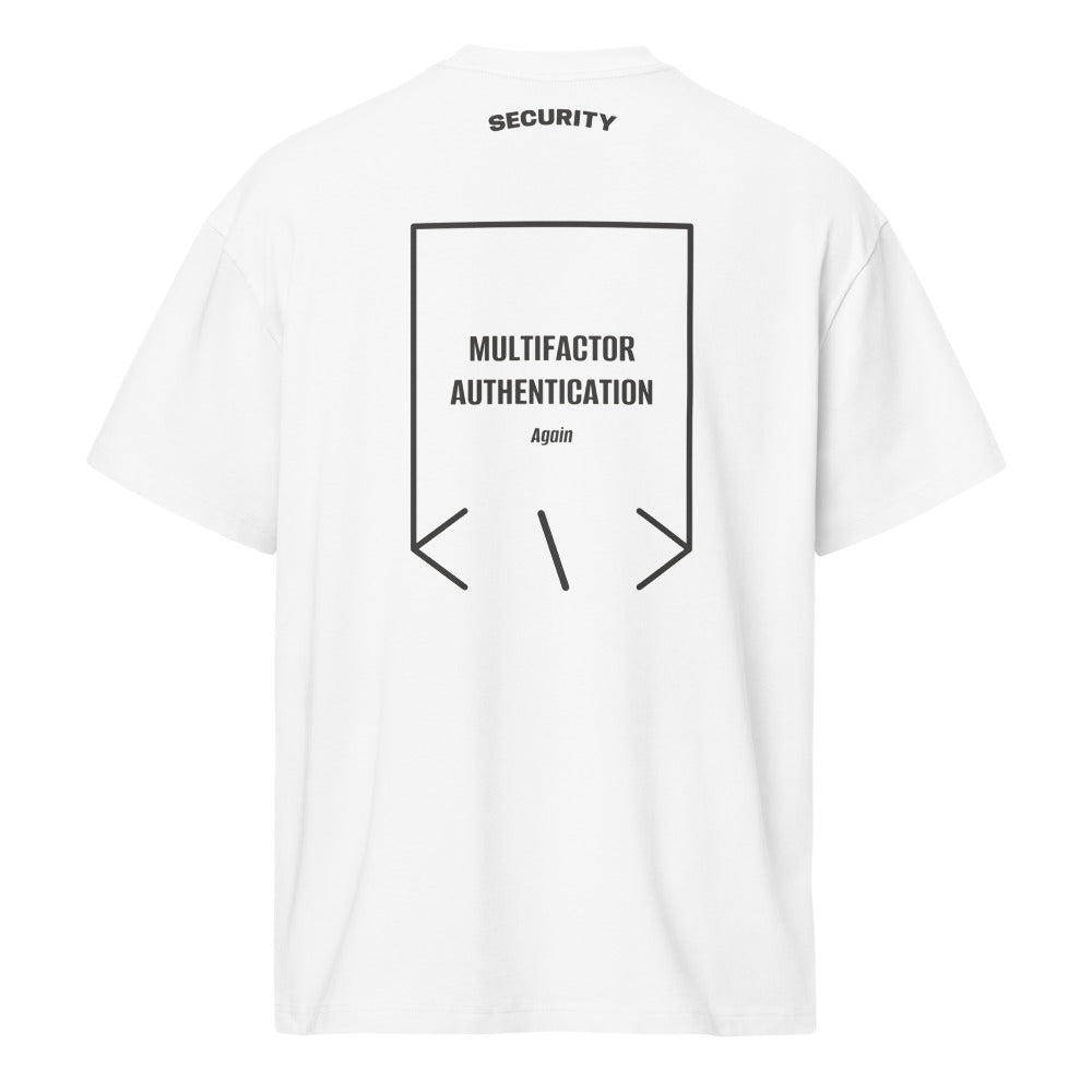 Multifactor Authentication — White Vintage Black back mockup