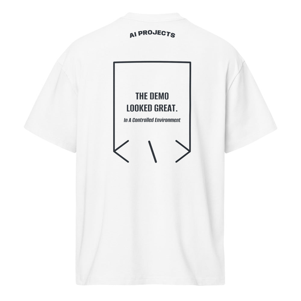 The Demo Looked Great. — secondary back mockup