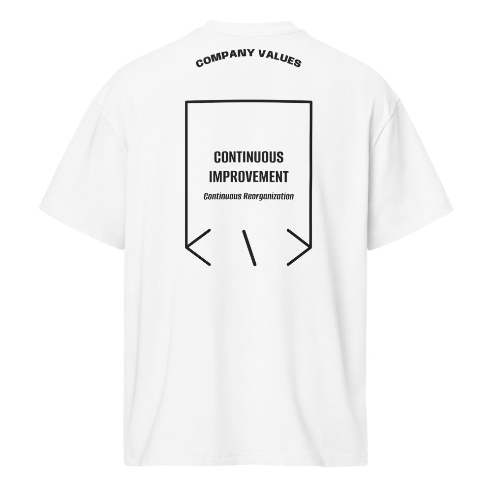 Continuous Improvement — secondary back mockup