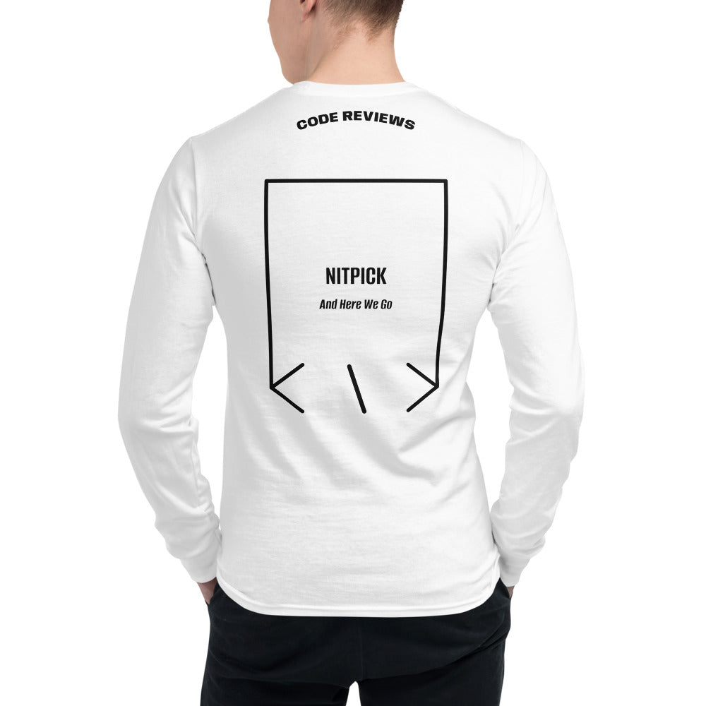 Nitpick — White Black back mockup