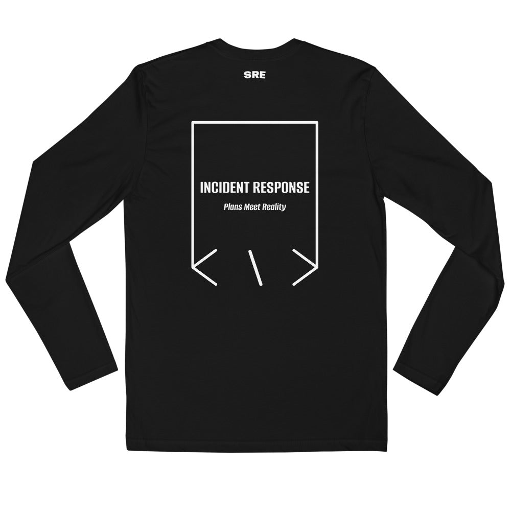 Incident Response — Black White back mockup