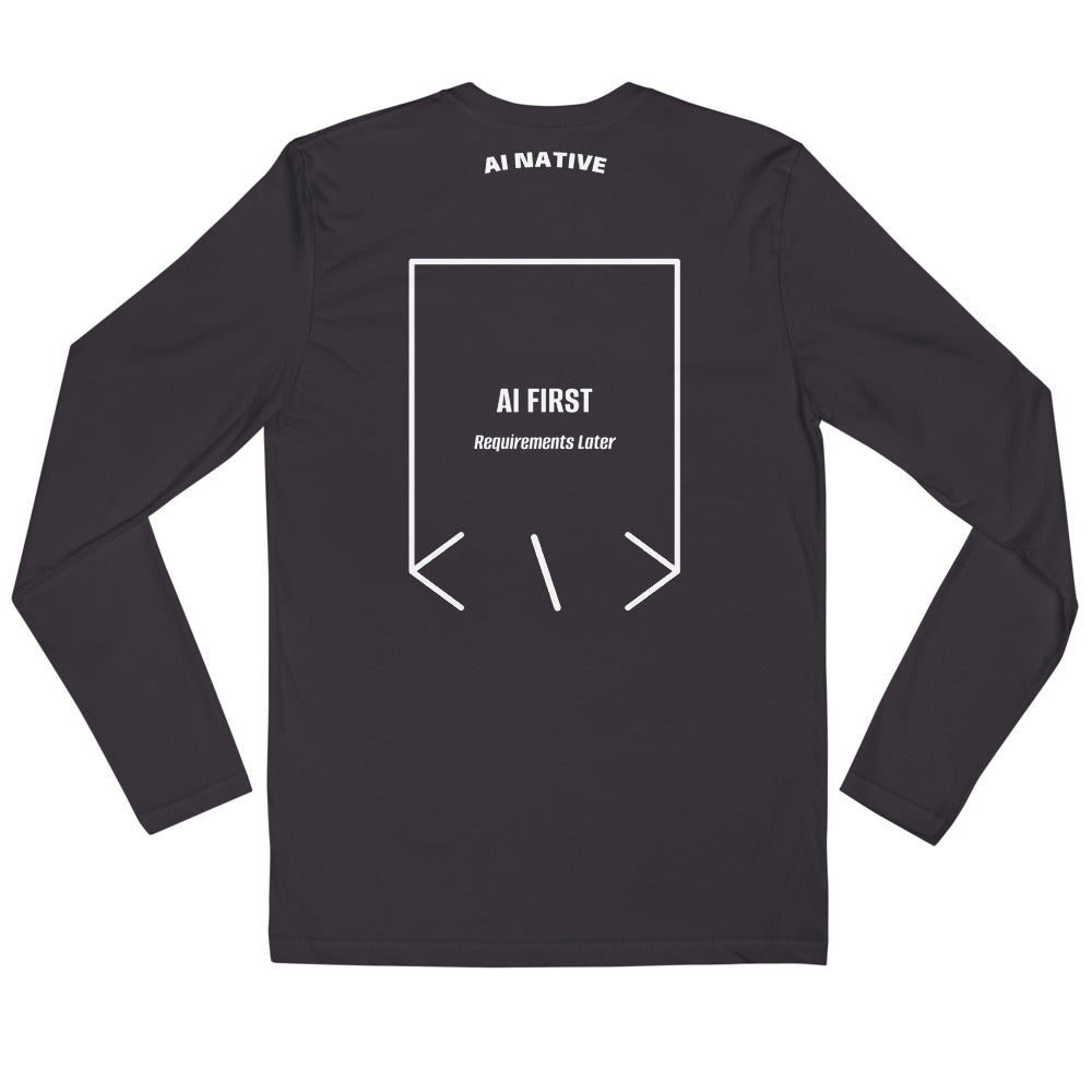 AI First — secondary back mockup