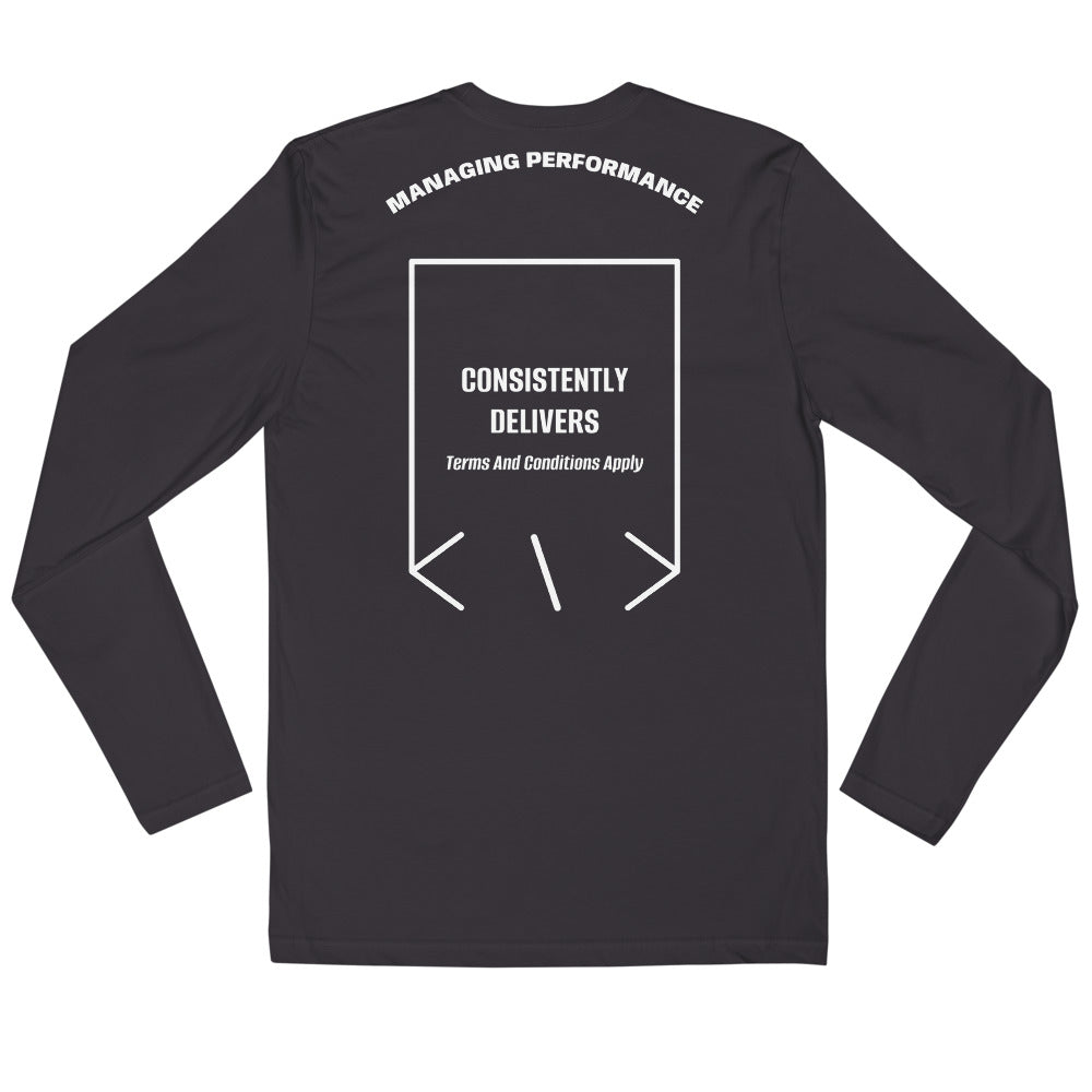 Consistently Delivers — Heavy Metal White back mockup