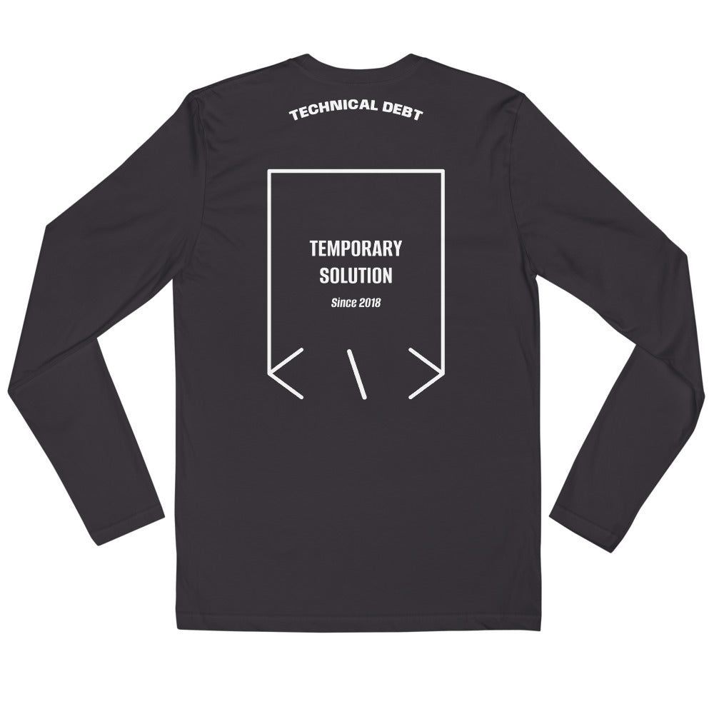 Temporary Solution — secondary back mockup