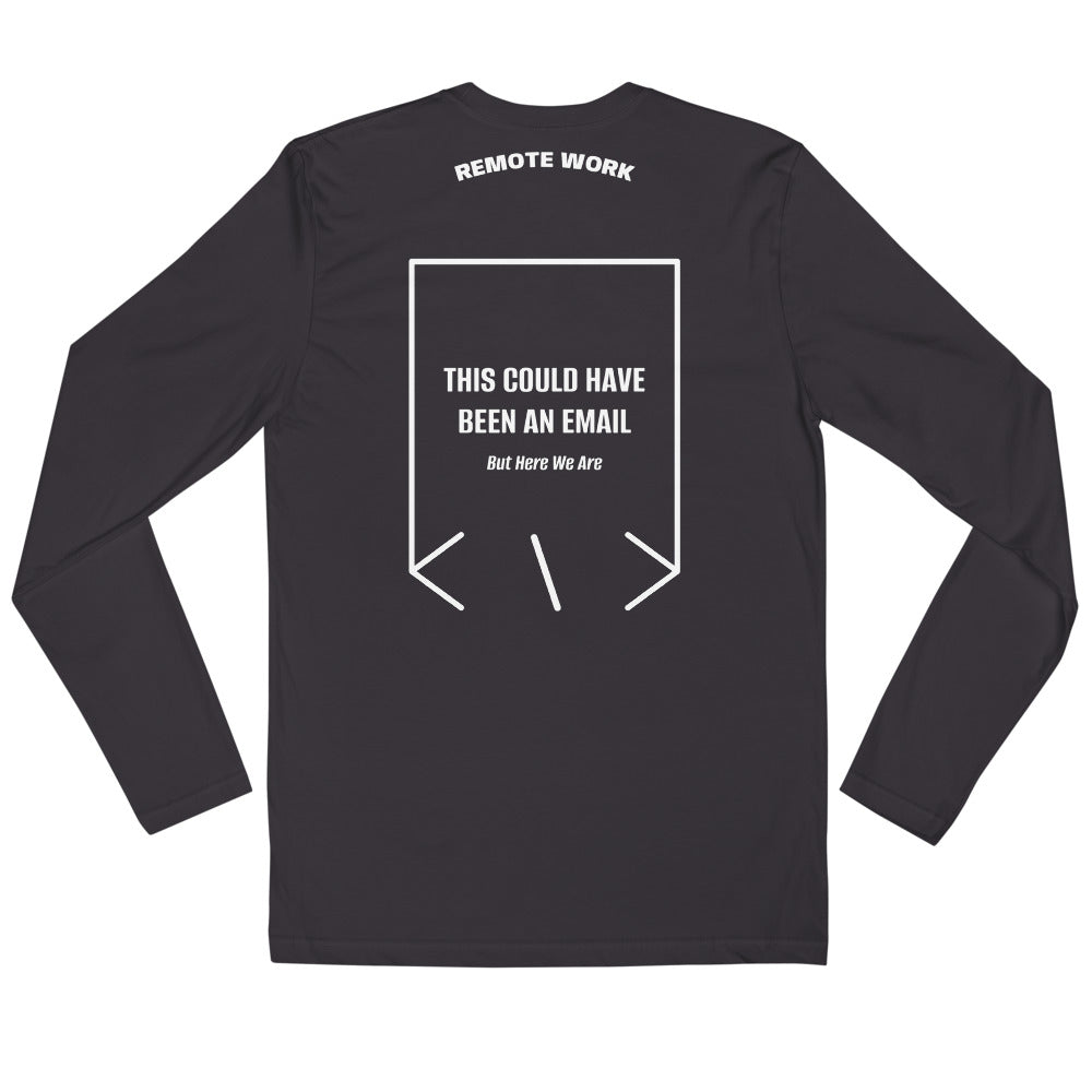 This Could Have Been An Email — Heavy Metal White back mockup