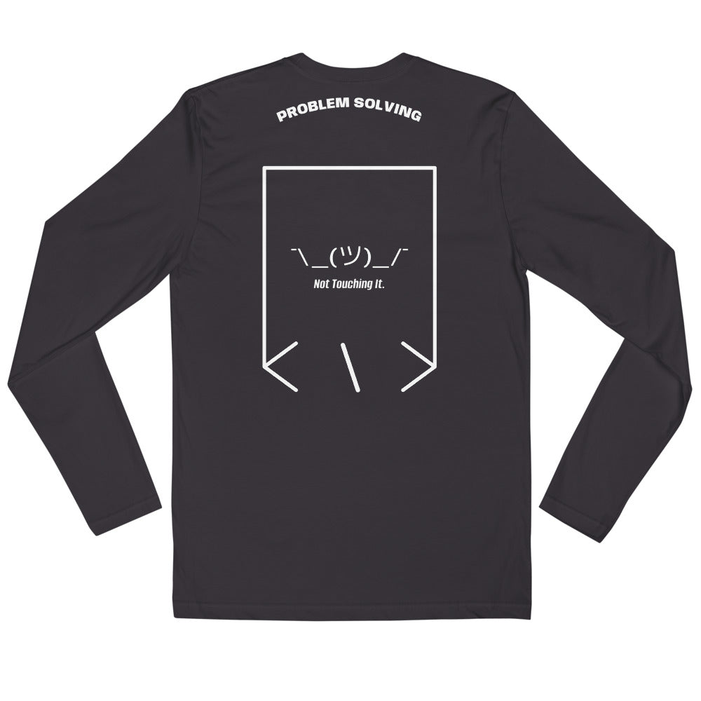 ¯\_(ツ)_/¯ — Heavy Metal White back mockup