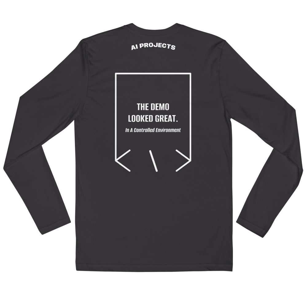 The Demo Looked Great. — Heavy Metal White back mockup