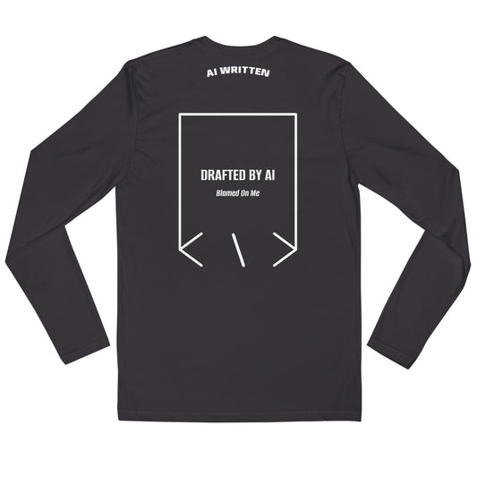 Drafted By AI — secondary back mockup