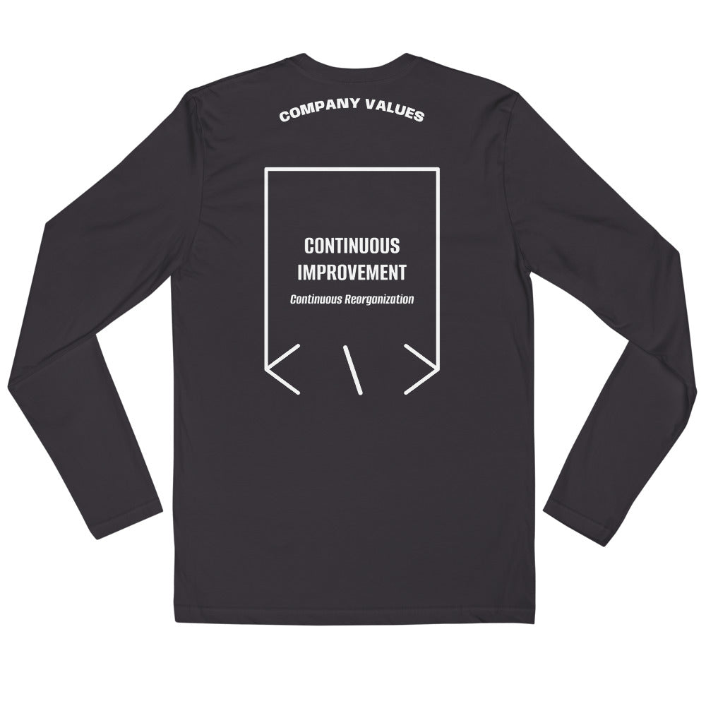 Continuous Improvement — Heavy Metal White back mockup