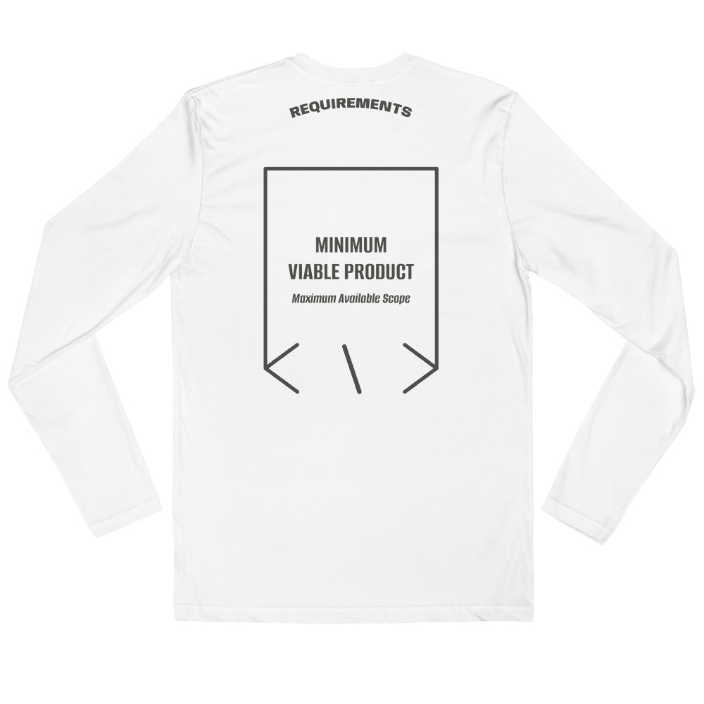Minimum Viable Product — White Heavy Metal back mockup