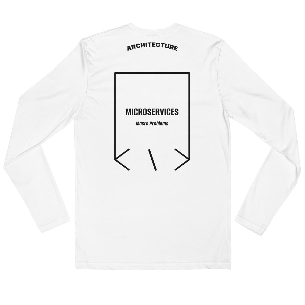 Microservices — White Black back mockup