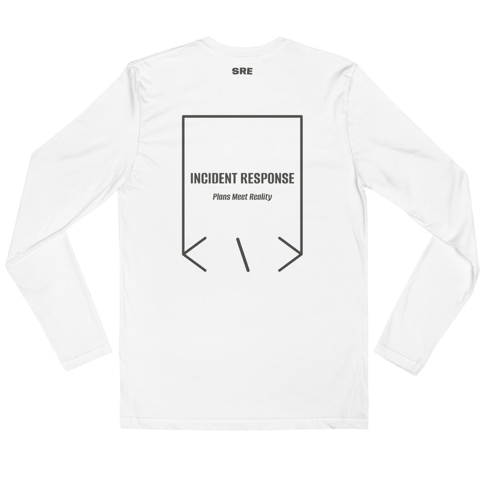 Incident Response — White Heavy Metal back mockup