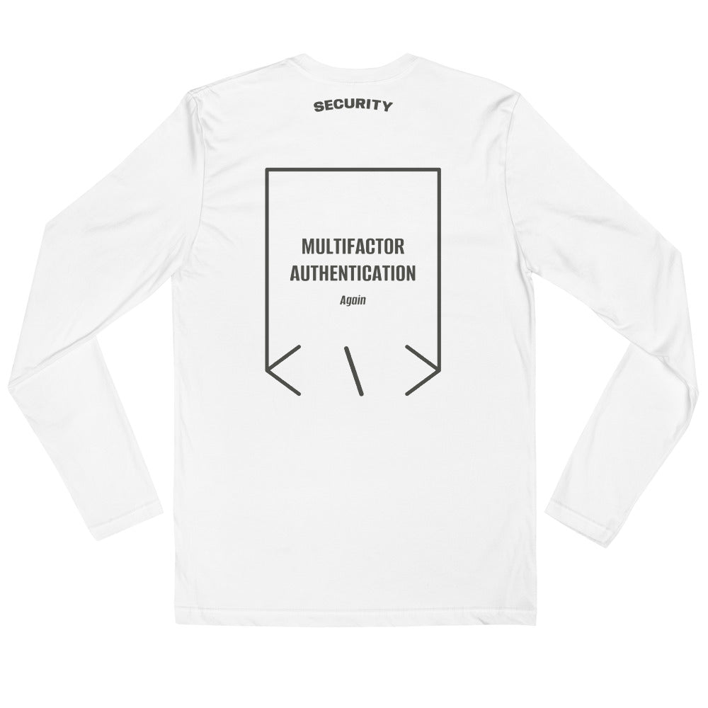 Multifactor Authentication — White Heavy Metal back mockup