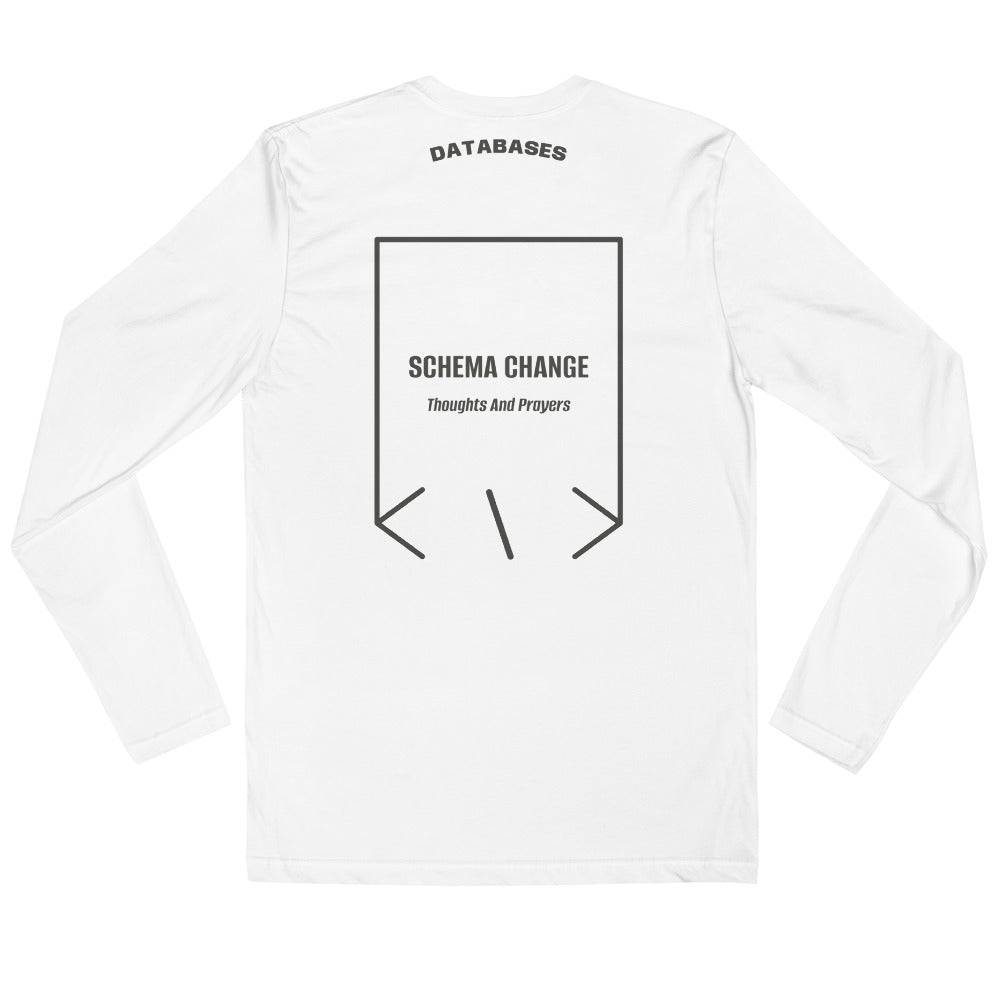Schema Change — White Heavy Metal back mockup