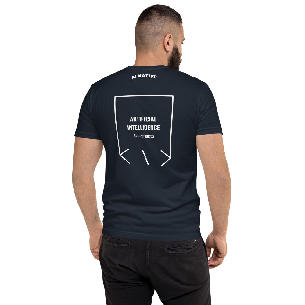 Artificial Intelligence — Midnight Navy White back mockup