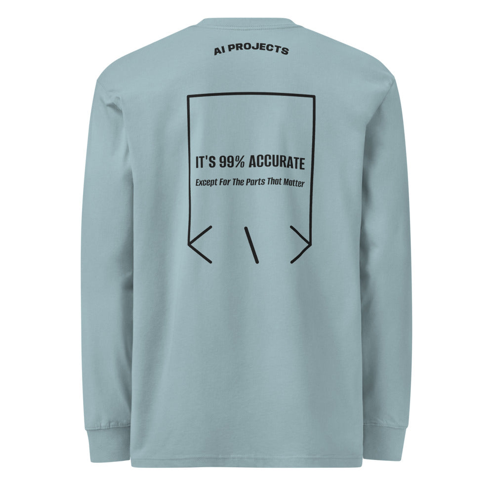 It's 99% Accurate — Agave Black back mockup