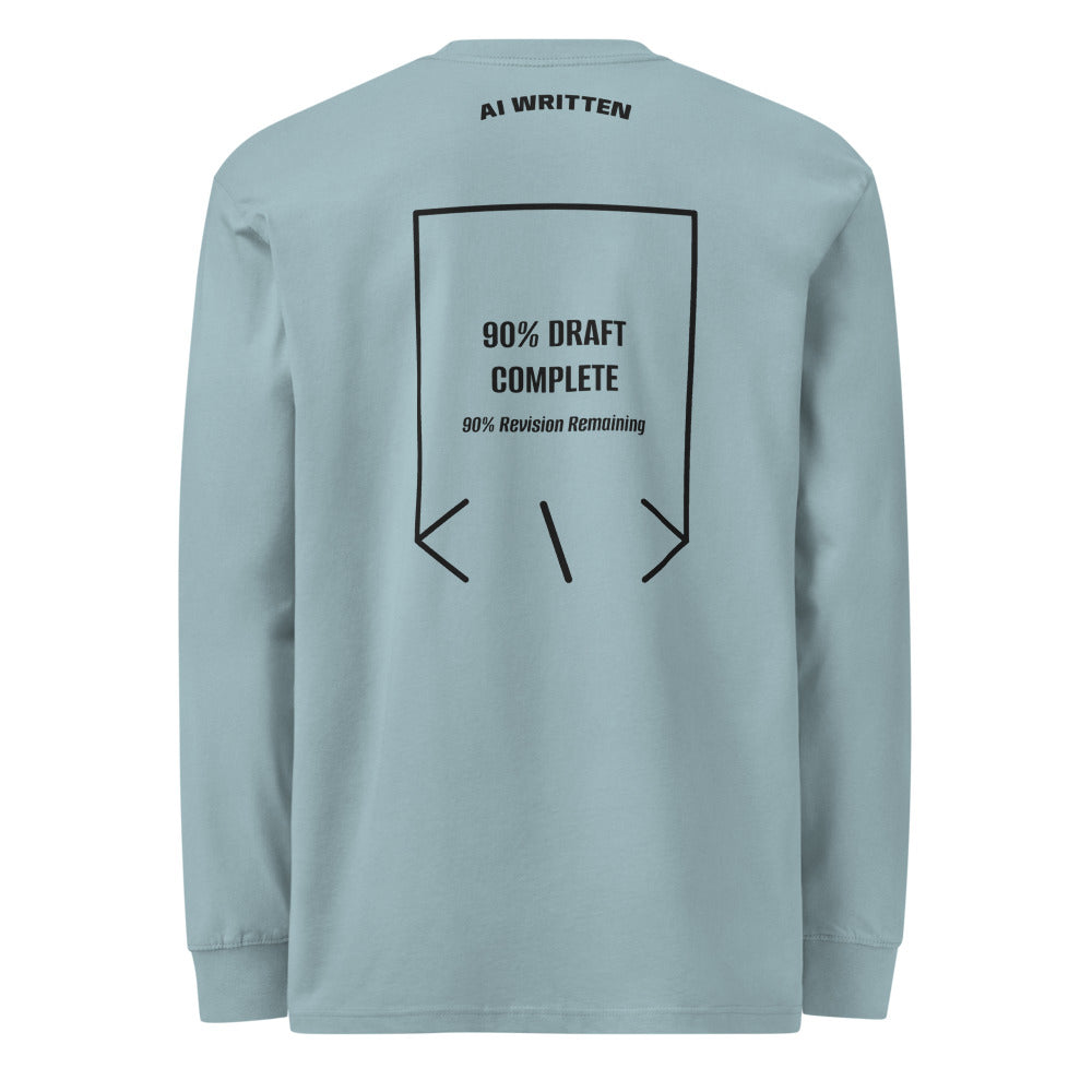 90% Draft Complete — Agave Black back mockup