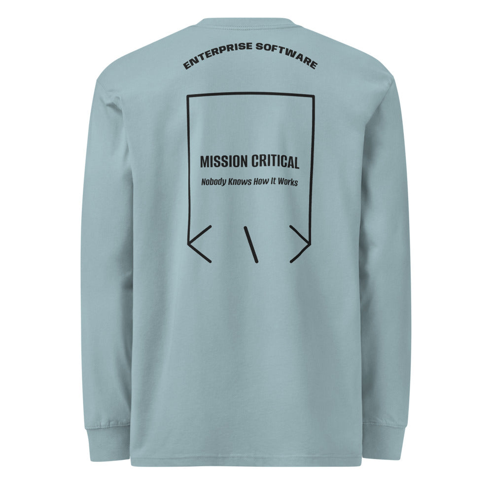 Mission Critical — Agave Black back mockup