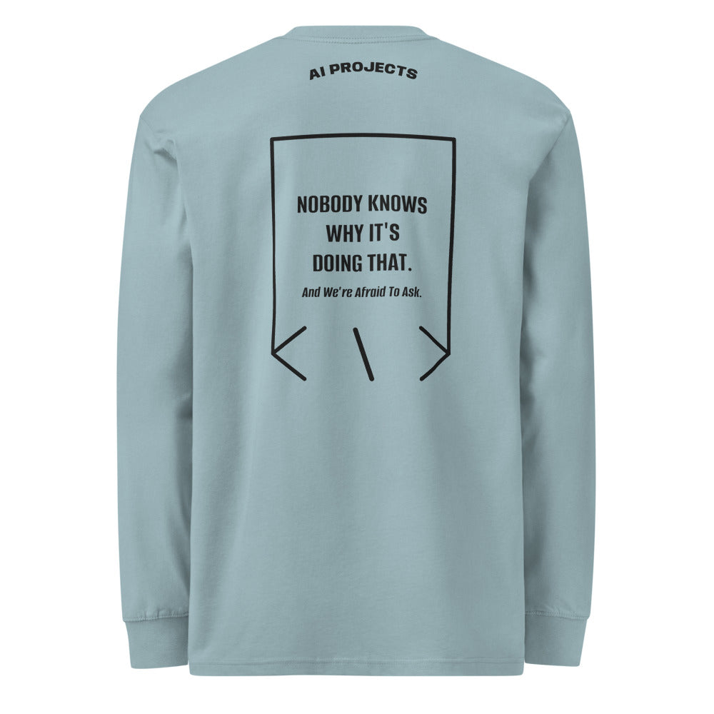 Nobody Knows Why It's Doing That. — secondary back mockup