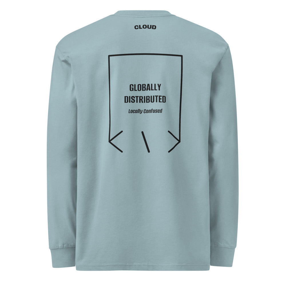 Globally Distributed — secondary back mockup