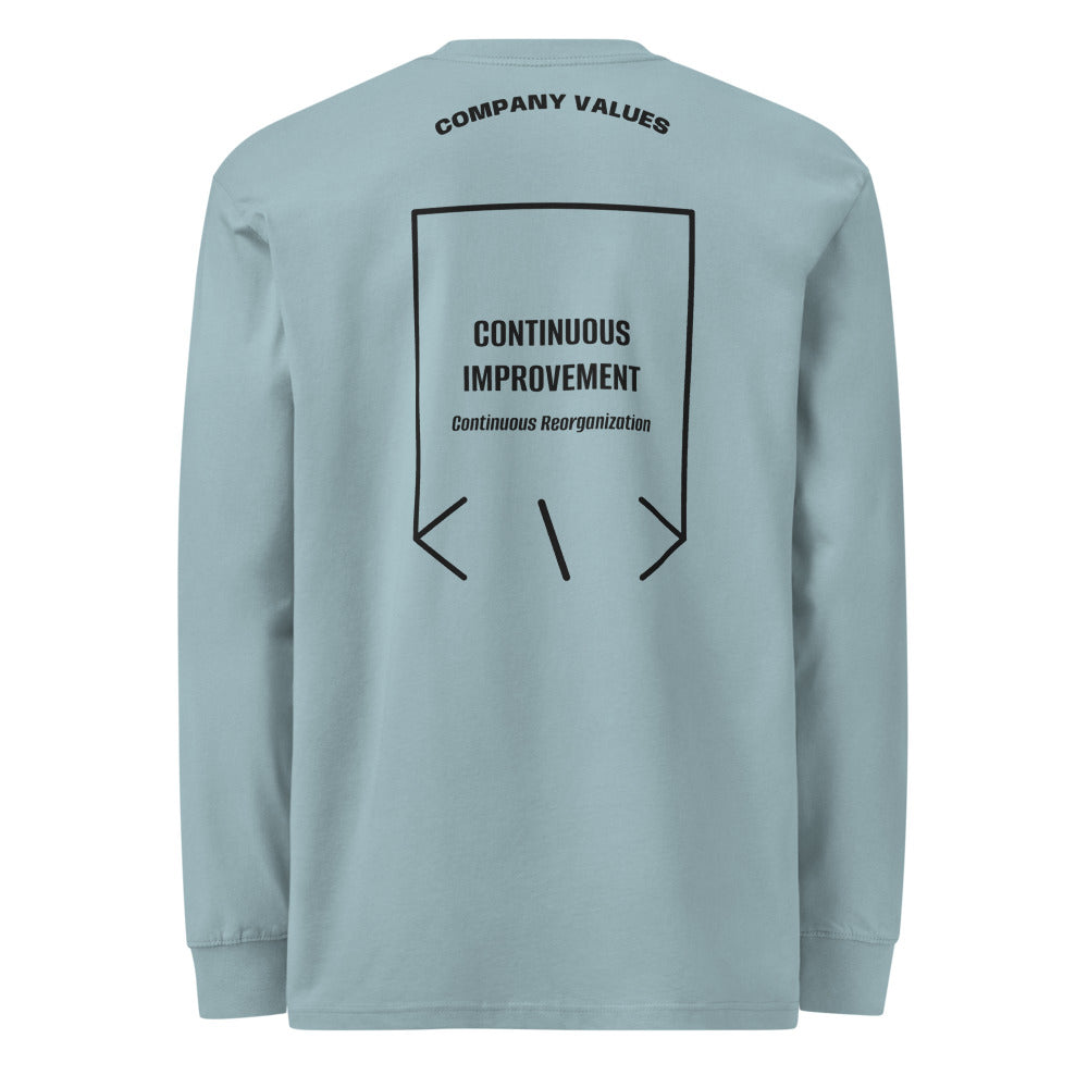 Continuous Improvement — Agave Black back mockup