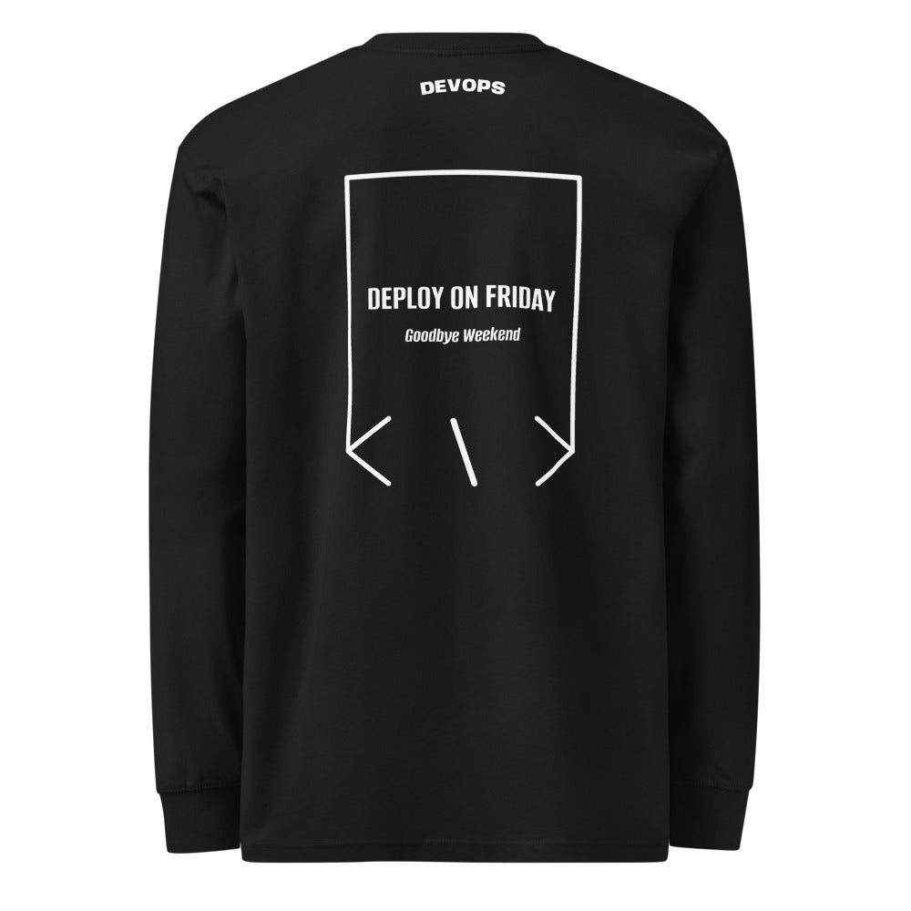 Deploy On Friday — secondary back mockup