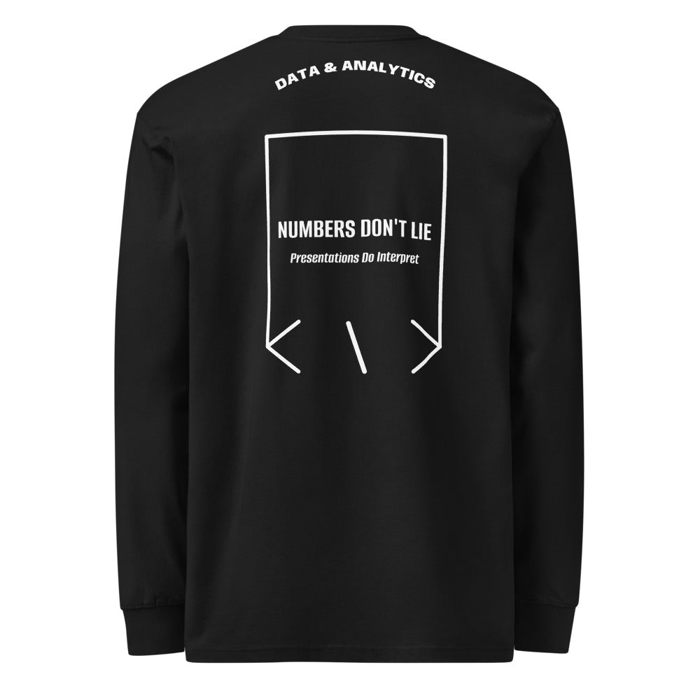 Numbers Don't Lie — secondary back mockup