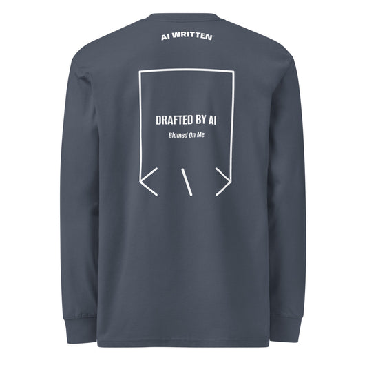 Drafted By AI — secondary back mockup