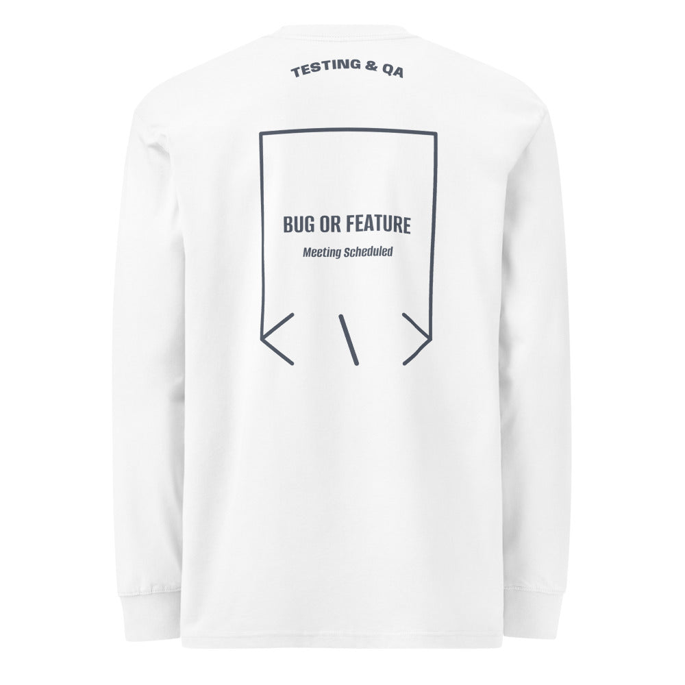Bug Or Feature — secondary back mockup