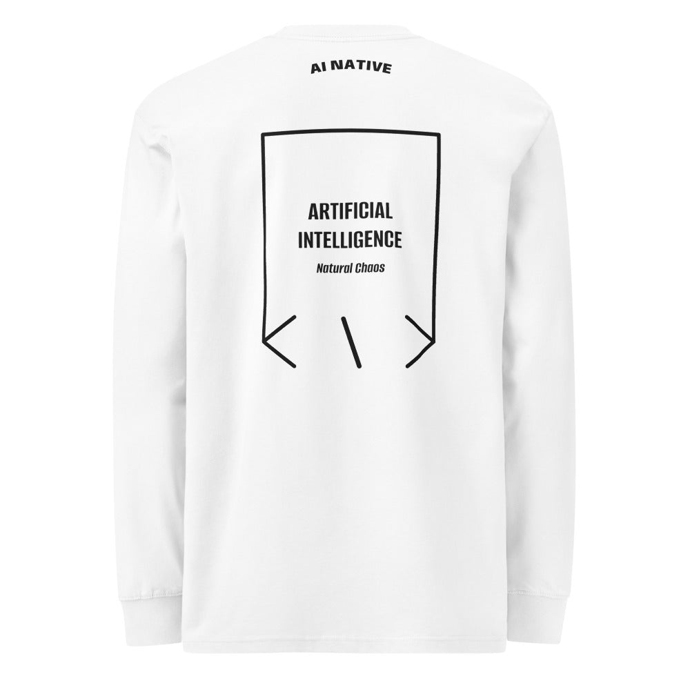 Artificial Intelligence — White Black back mockup