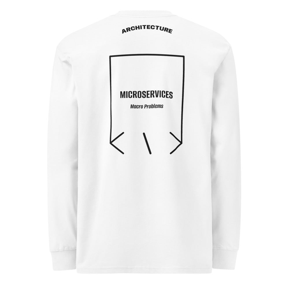 Microservices — White Black back mockup