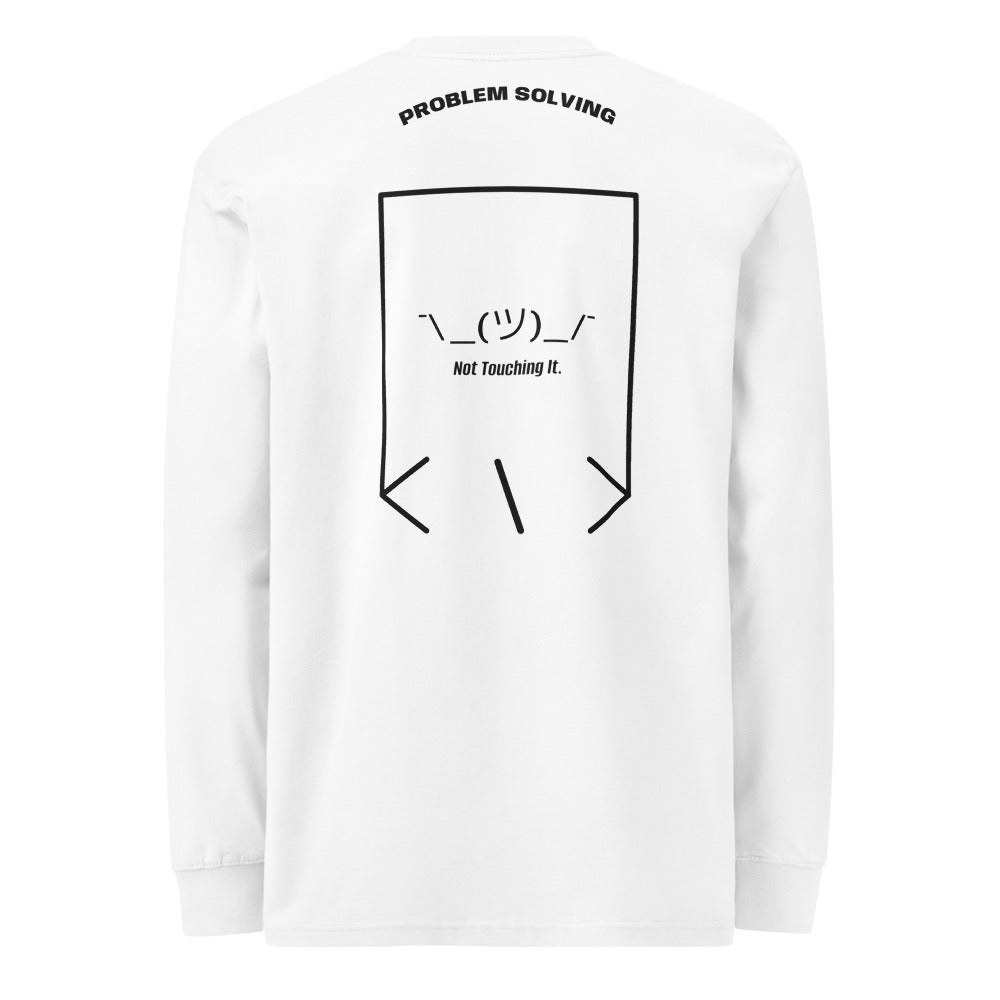 ¯\_(ツ)_/¯ — White Black back mockup