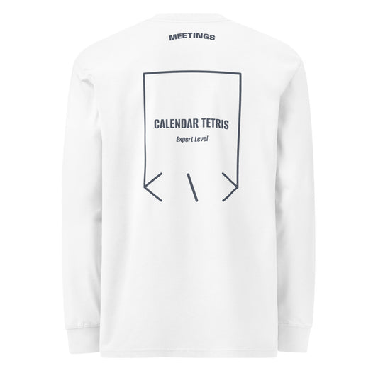 Calendar Tetris — secondary back mockup