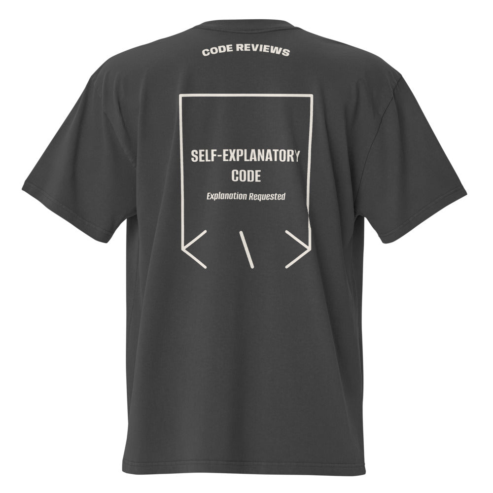 Self-Explanatory Code — Faded Black Faded Bone back mockup