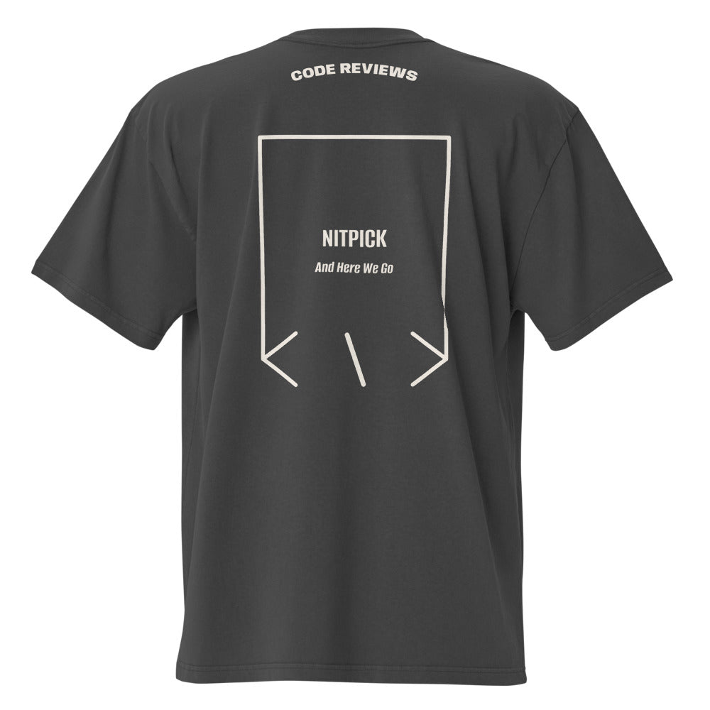 Nitpick — Faded Black Faded Bone back mockup