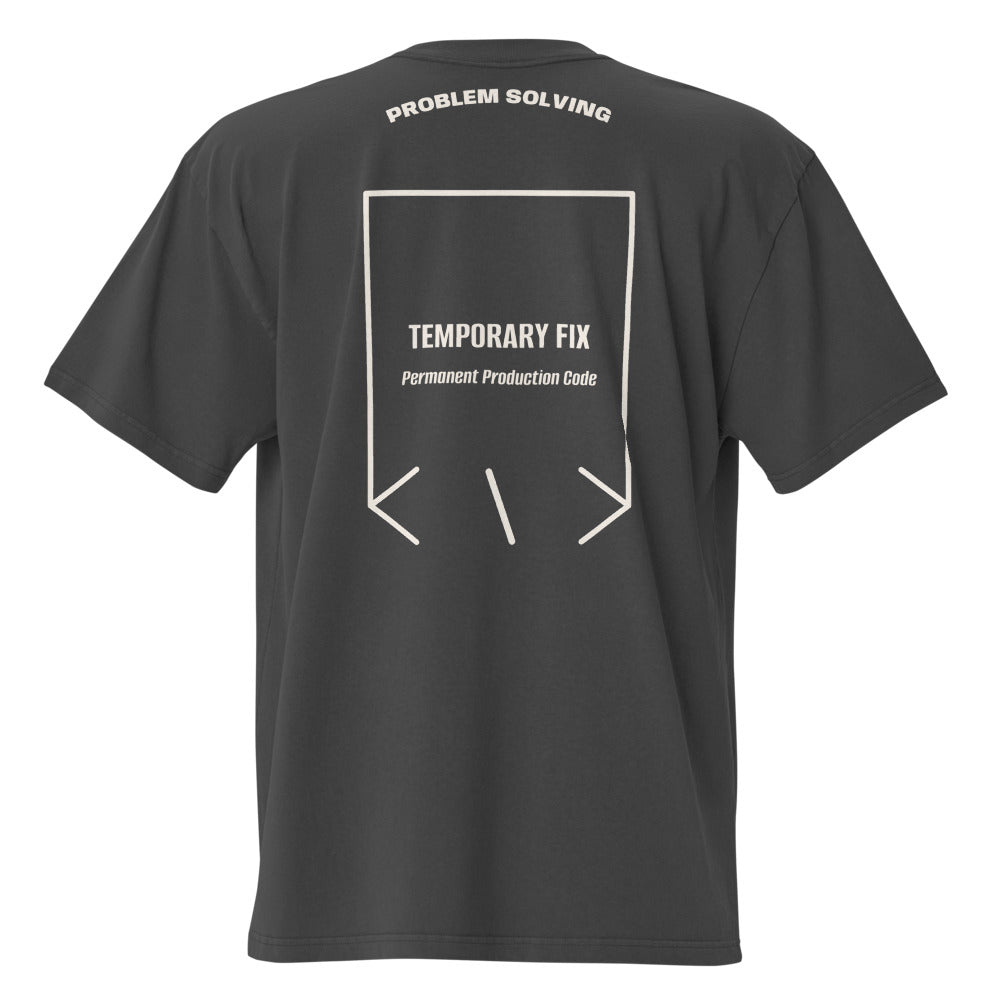 Temporary Fix — secondary back mockup