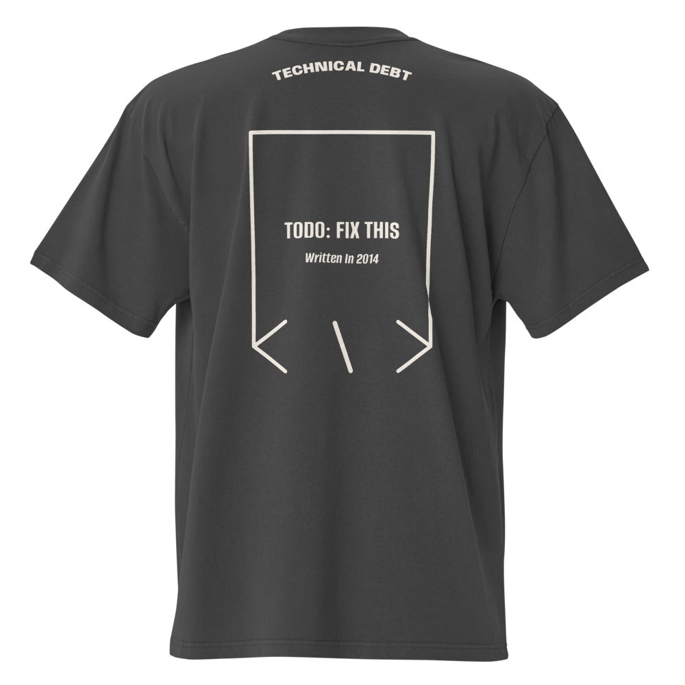 TODO: Fix This — Faded Black Faded Bone back mockup