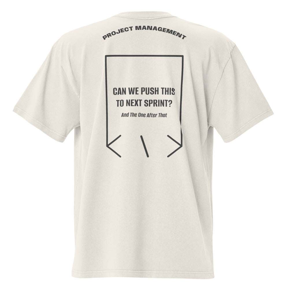 Can We Push This To Next Sprint? — secondary back mockup