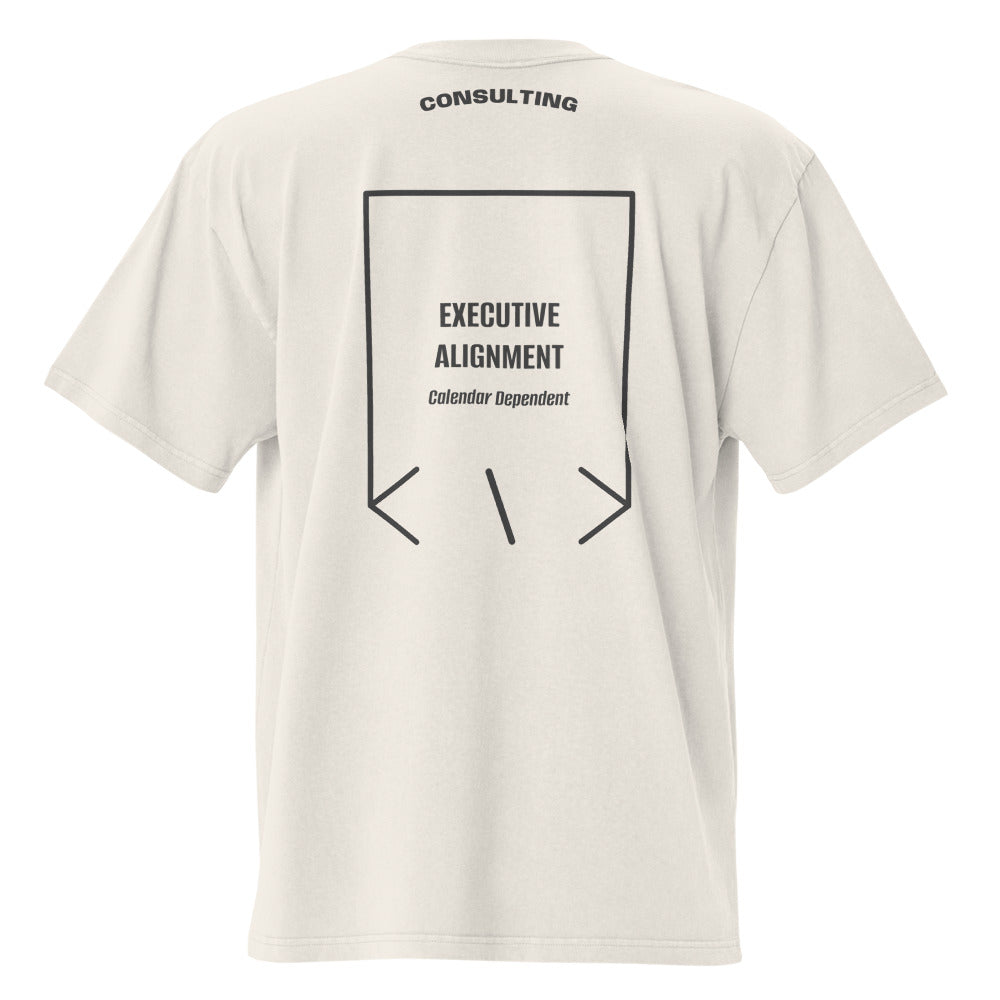 Executive Alignment — Faded Bone Faded Black back mockup