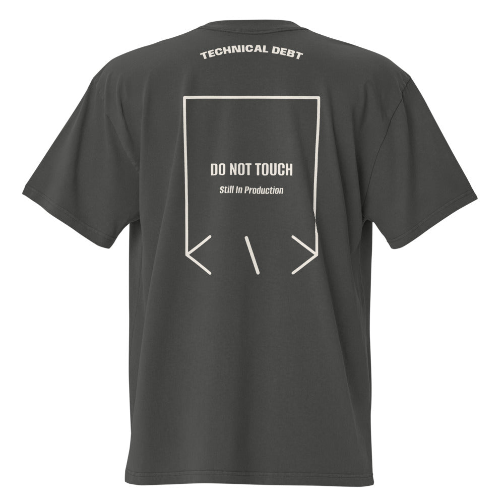 Do Not Touch — secondary back mockup