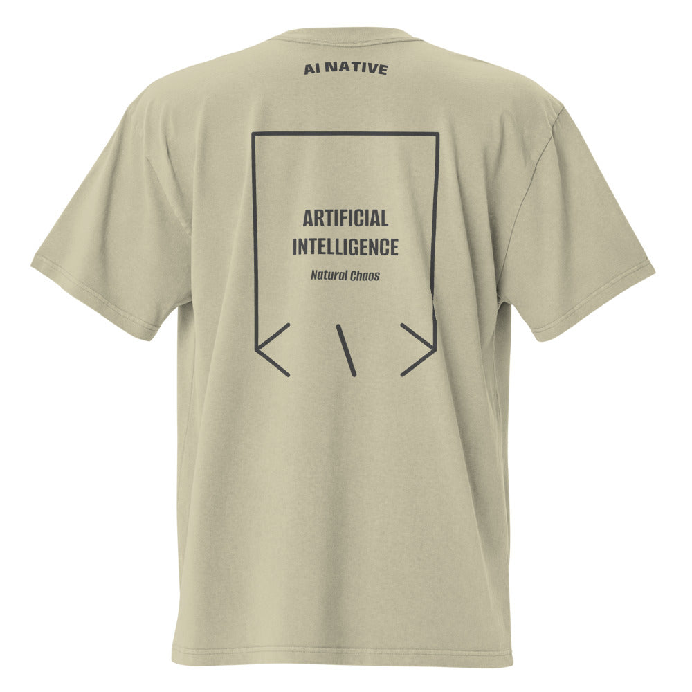 Artificial Intelligence — Faded Eucalyptus Faded Black back mockup