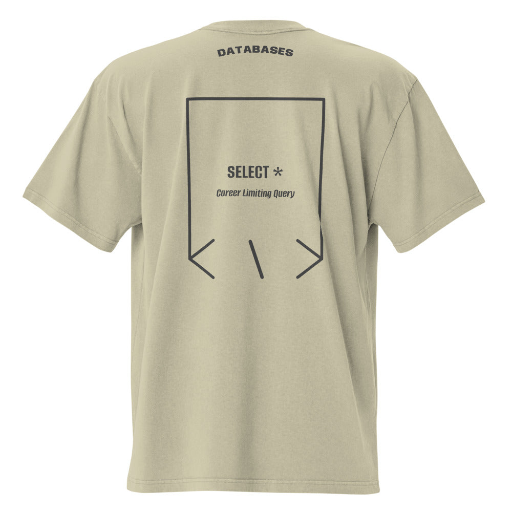 SELECT * — Faded Eucalyptus Faded Black back mockup