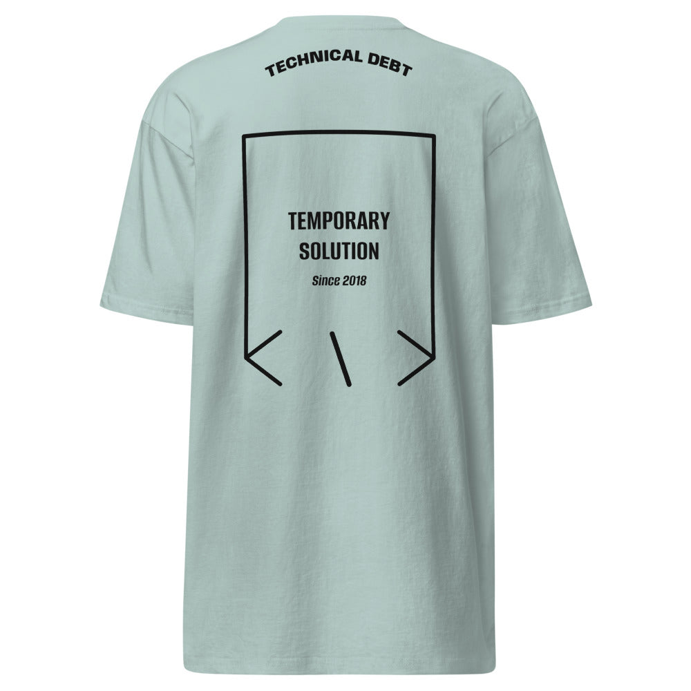 Temporary Solution — Agave Black back mockup