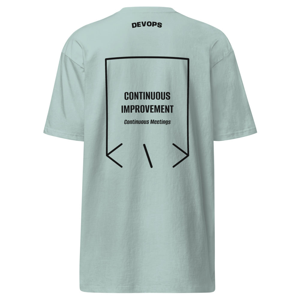 Continuous Improvement — Agave Black back mockup