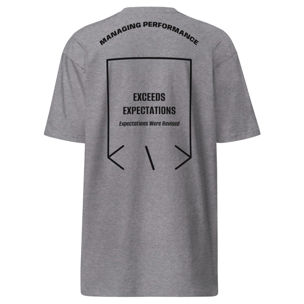 Exceeds Expectations — Carbon Grey Black back mockup