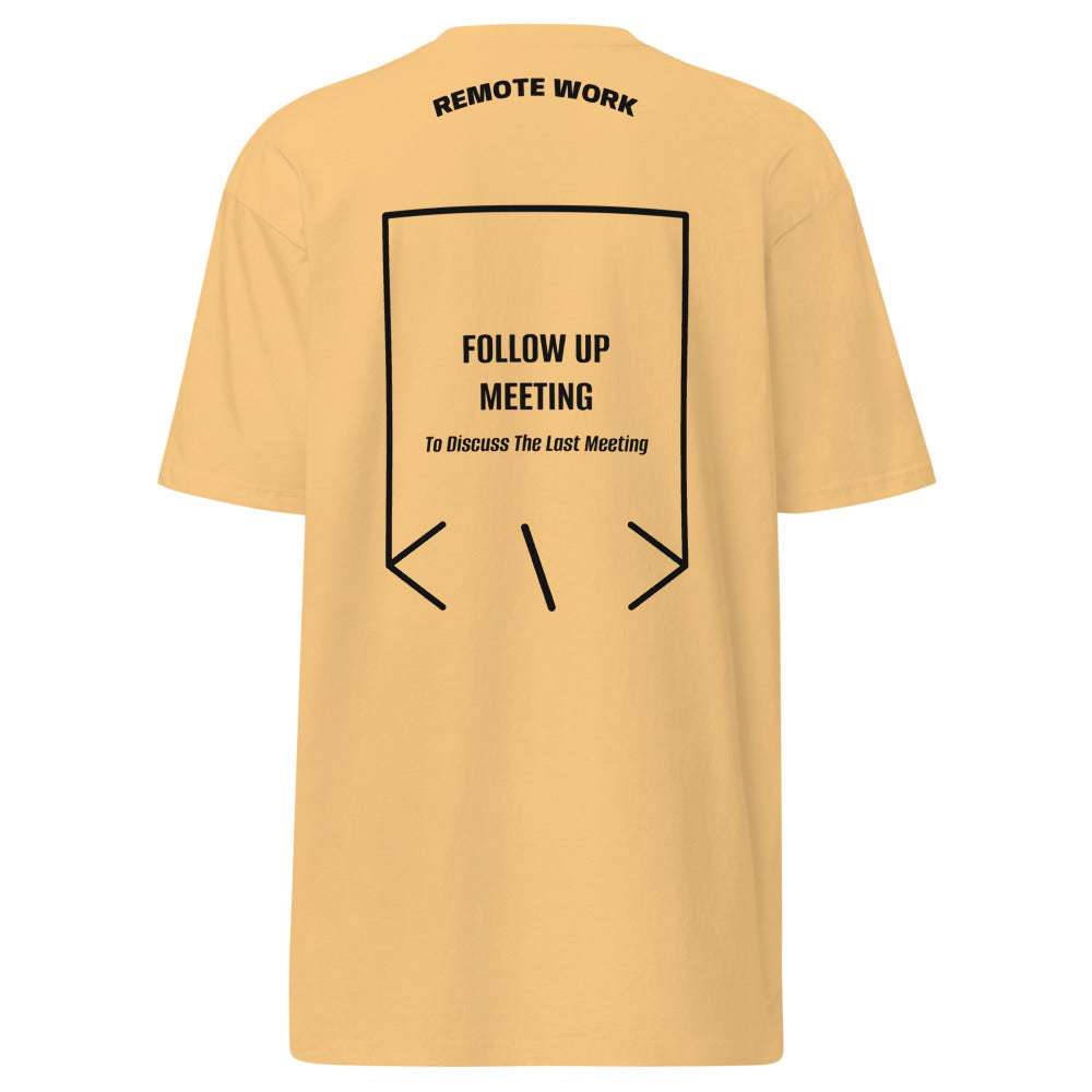 Follow Up Meeting — Vintage Gold Black back mockup