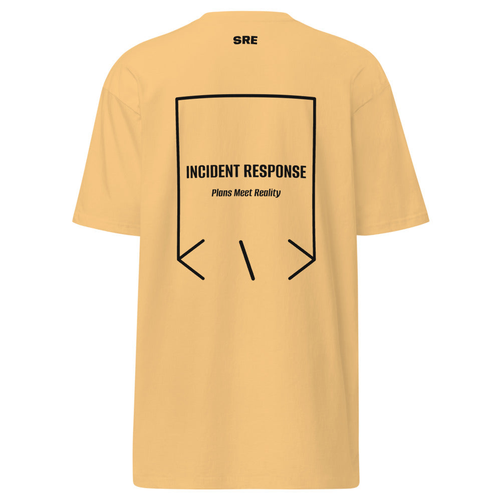 Incident Response — Vintage Gold Black back mockup